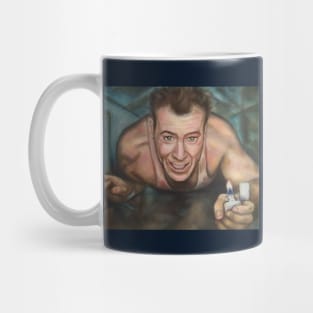 Die Hard (1988) John McClane Oil Painting Mug